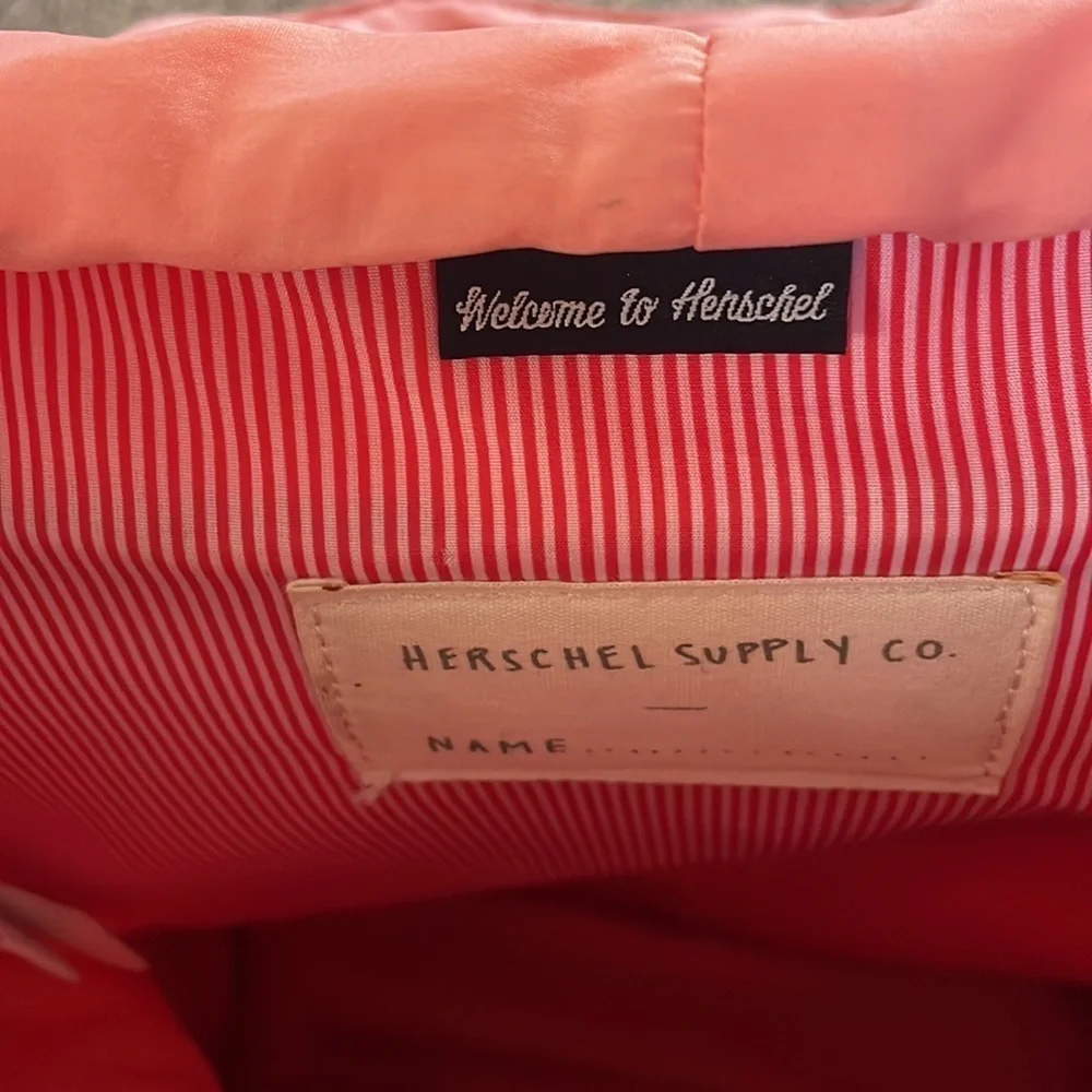 Hershel blush pink back pack